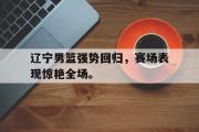 爱游戏手机版登录入口-辽宁男篮强势回归，赛场表现惊艳全场。